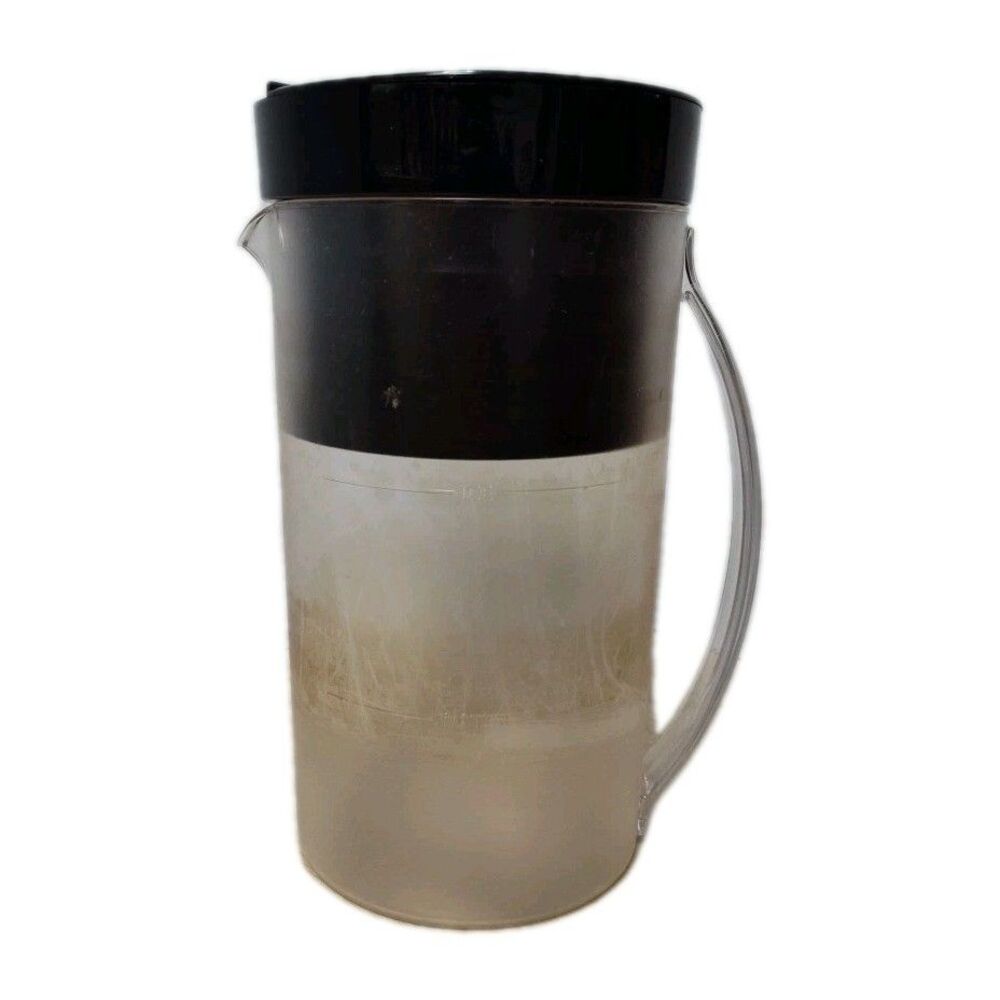 Mr. Coffee 2 Qt Iced Tea Maker TM1 Clear Pitcher Black Lid Replacement Parts - Picture 1 of 8